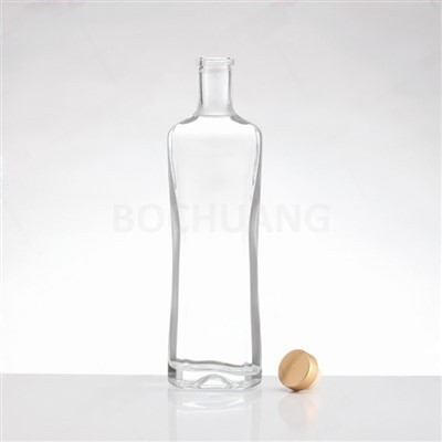 Buttiglia di vitru trasparenti di 750 ml